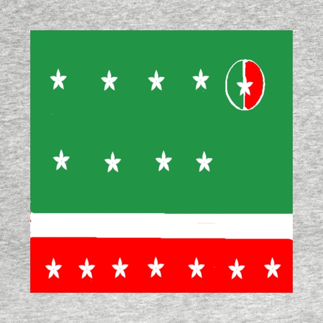 Sporty Italian Design on Green Background by 2triadstore